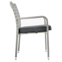 Load image into Gallery viewer, Azuma Cone Bistro Set Grey Rattan Garden Furniture XS7014
