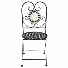 Load image into Gallery viewer, Azuma Mosaic Tile Garden Bistro Set Table Chairs Furniture
