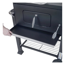 Load image into Gallery viewer, Azuma Rhino steel charcoal BBQ with ashtray. 
