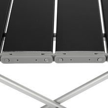 Load image into Gallery viewer, Azuma Lightweight Mini Folding Table Black Camping Picnic XS7379
