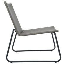 Load image into Gallery viewer, Azuma Como Bistro Set Grey Rattan Garden Chairs Steel Table XS6958
