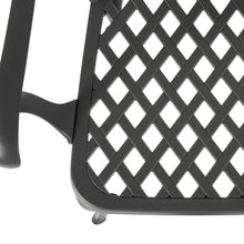 Load image into Gallery viewer, Azuma Denia Garden Bistro Set Grey Chairs Table Cast Aluminium XS7348
