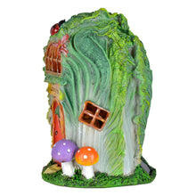 Load image into Gallery viewer, Azuma novelty cabbage hotel solar light side view. 
