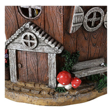 Load image into Gallery viewer, Close up of the Blossom house solar ornament.
