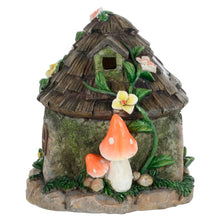 Load image into Gallery viewer, Azuma Solar Fairy House Cottage Decoration Outdoor 8 LED Lights 30cm
