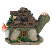 Load image into Gallery viewer, Azuma Solar Fairy House Cottage Decoration Outdoor 8 LED Lights 30cm
