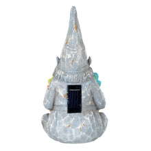 Load image into Gallery viewer, Azuma Solar Garden Ornament 6 White LED Lights Frog Gnome
