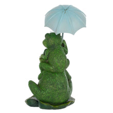 Load image into Gallery viewer, Azuma Novelty Frogs Rain Gauge Garden Ornament Resin
