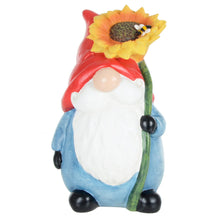 Load image into Gallery viewer, Azuma Garden Gnome Standing Ornament Resin Outdoor Decoration Red Hat XS6994
