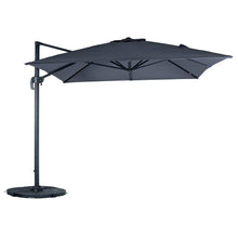 Load image into Gallery viewer, Azuma Roma XL Overhanging Garden Parasol With Crank Handle Grey / 3x4m XS6076
