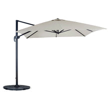 Load image into Gallery viewer, Azuma Roma XL Overhanging Garden Parasol With Crank Handle Silver / 3x4m XS6921
