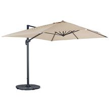 Load image into Gallery viewer, Azuma Roma XL Overhanging Garden Parasol With Crank Handle Taupe / 3x4m XS6075

