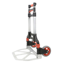Load image into Gallery viewer, Azuma folding flat trolley with low handle height.
