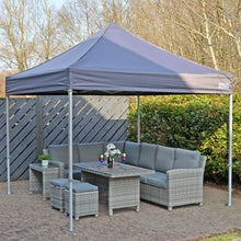 Load image into Gallery viewer, Azuma Ultimate Gazebo 3m Grey Pop Up Garden Marquee Sports Shelter XS7351
