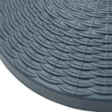 Load image into Gallery viewer, Close up of the Azuma 12kg grey poly resin parasol base.

