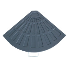 Load image into Gallery viewer, Azuma 14kg quarter round parasol base slab.
