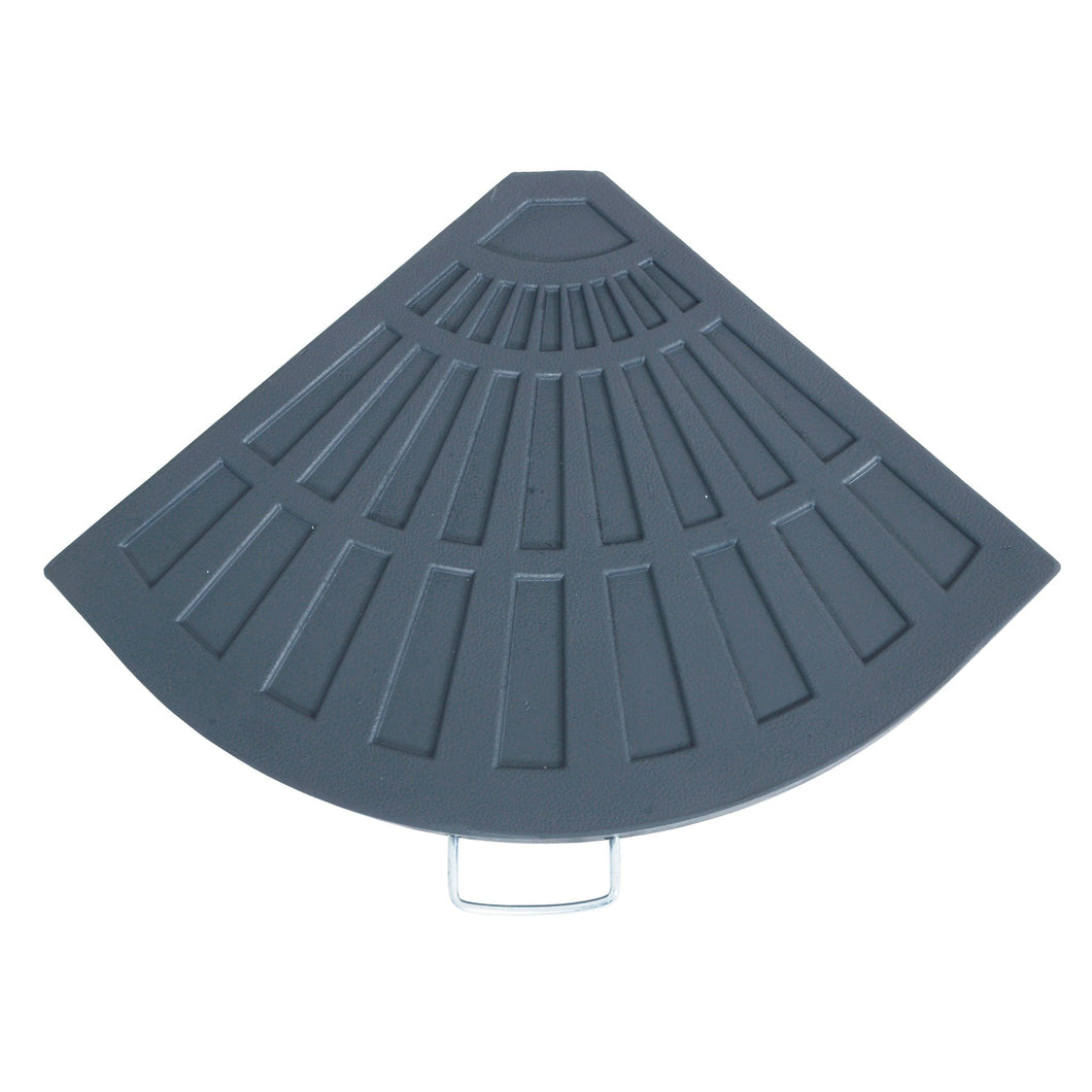 Azuma 14kg quarter round parasol base slab.