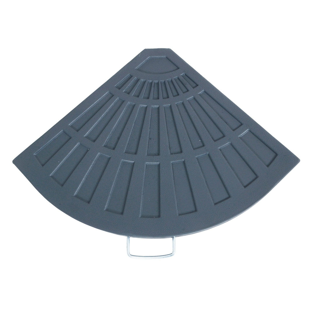 Azuma 14kg quarter round parasol base slab.