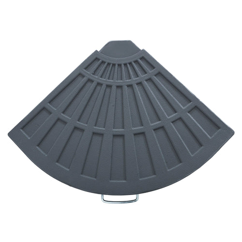 Azuma 20kg quarter round parasol base slab.