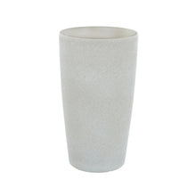 Load image into Gallery viewer, Azuma tall beige stone effect round plant pot.
