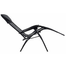 Load image into Gallery viewer, Azuma Padded Zero Gravity Garden Relaxer Chair - 2 Tone Grey XS6960
