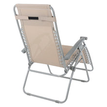Load image into Gallery viewer, Azuma Textilene Zero Gravity Relaxer Chair - Simply Taupe XS6962
