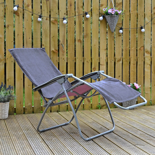 Grey towel for Azuma zero gravity garden relaxer chairs